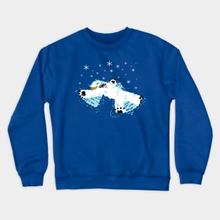 Wampa snow angel Crewneck Sweatshirt